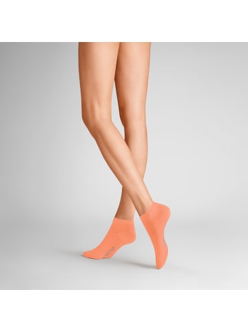 Hudson Sneakersocken Relax Fine hautfreundlich in Fresh coral