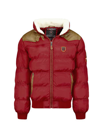 Geographical Norway Herren Regular Fit Jacke in Burgundy