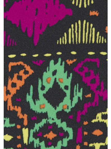 Buffalo Bandeau-Bikini in schwarz bedruckt