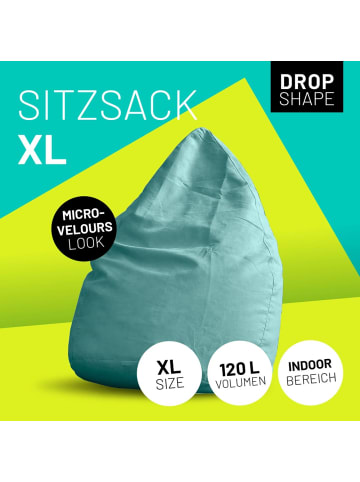 Lumaland Sitzsack In-& Outdoor 120l türkis Blau