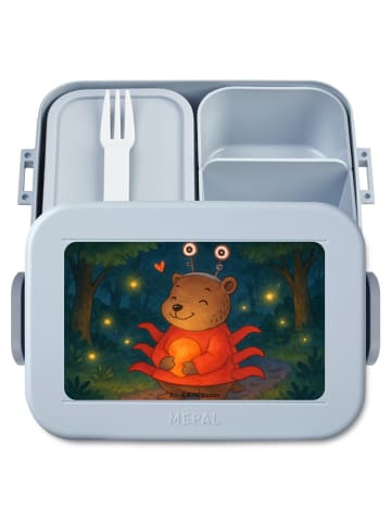 Mr. & Mrs. Panda MEPAL Bentobox Krebs Astrologie Design ohne Spruch in Blau Pastell