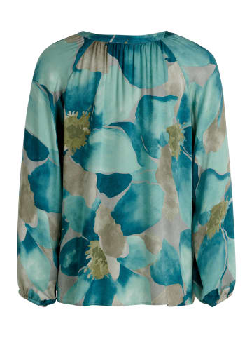 Betty Barclay Schlupfbluse langarm in Petrol/Grey