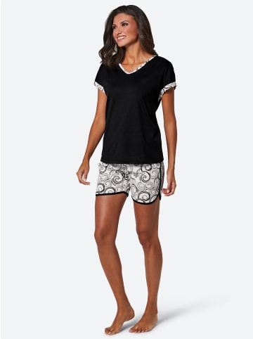 WITT WEIDEN Shortys in schwarz-bedruckt + weiß-bedruckt