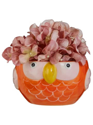 Butlers Blumenübertopf TROPICS Papagei in Orange