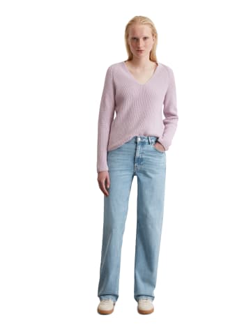Marc O'Polo V-Neck-Strickpullover slim in Pale Lilac