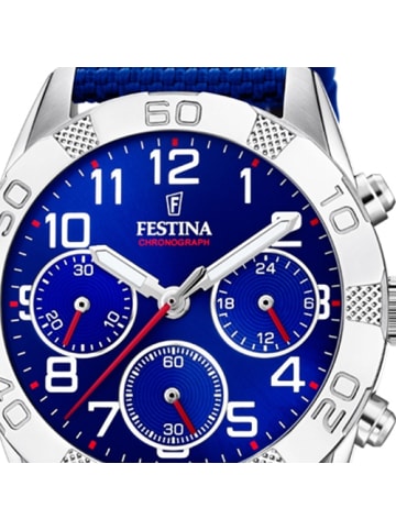Festina Analog-Armbanduhr Festina Junior Collection blau mittel (ca. 36mm)