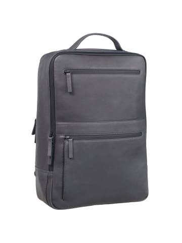 Leonhard Heyden Den Haag Rucksack 42 cm Laptopfach in grau