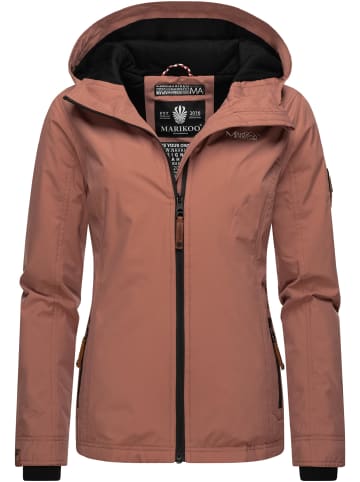 Marikoo Übergangsjacke Brombeere in Terracotta