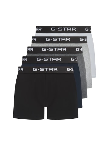 G-Star Boxershort 5er Pack in Weiß/Grau/Schwarz