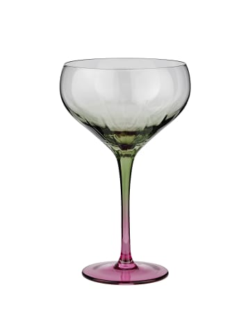 Butlers Cocktailglas DIVINE in Grün-Pink