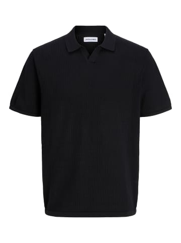 Jack & Jones Gestricktes Polo in Black