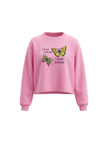 myMo Women Sweatshirt in Pink