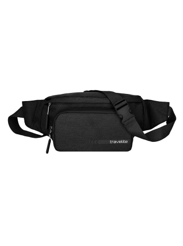 travelite Kick Off Gürteltasche 30 cm in schwarz
