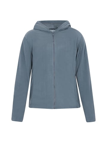 MO Fleecejacke in Türkis Grau