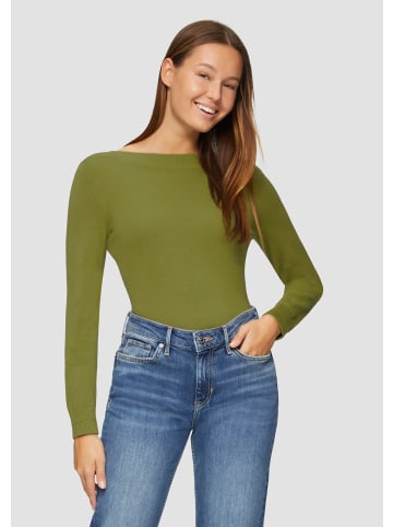 s.Oliver Strickpullover langarm in Olive