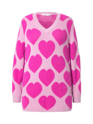 MIAMODA Pullover in eisrosa