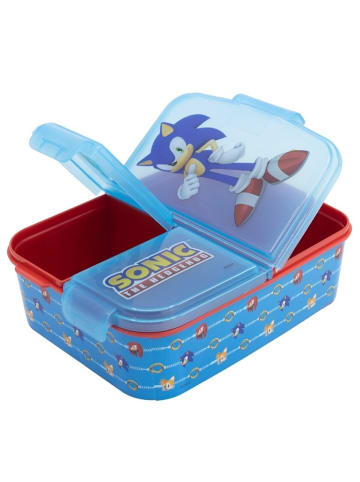Sonic Kinder Brotdose Lunchbox mit 3 Fächern