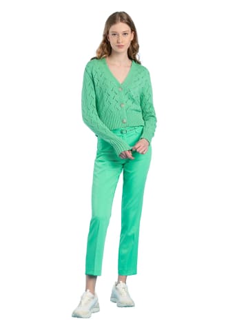 More & More Strickjacke in march green