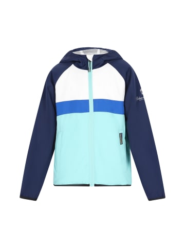 Schmuddelwedda Jungen (Kids) Anorak in Türkis Colorblock