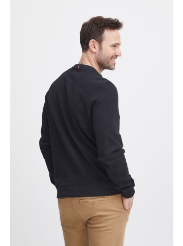 FQ1924 Rundhalspullover FQWILLIAM structure crewneck sweatshirt 21900716 in Dunkelblau
