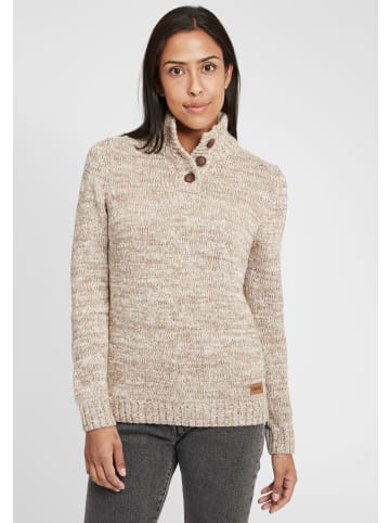 Oxmo Strickpullover OXPhilicita in Beige
