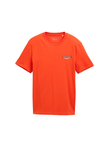 Tom Tailor T-Shirt in rot