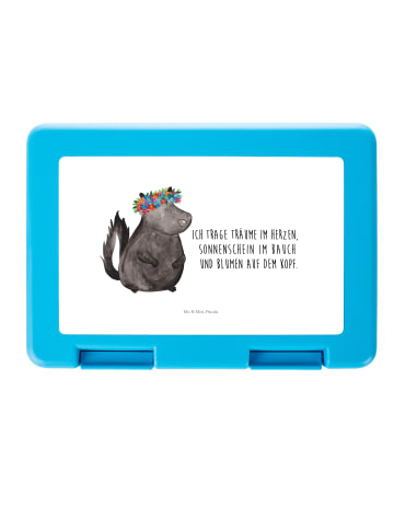 Mr. & Mrs. Panda Lunchbox Stinktier mit Spruch in Weiß