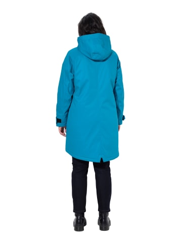 Ulla Popken Funktionsjacke in türkis