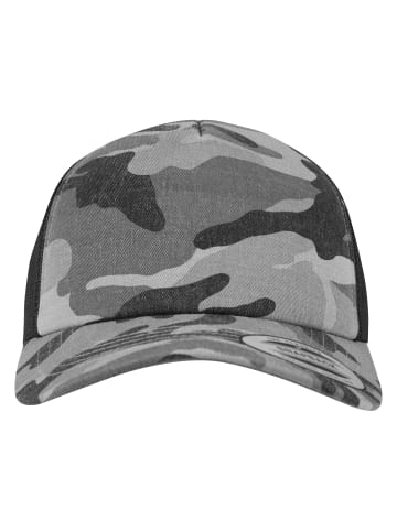  Flexfit Trucker in dark camo/blk