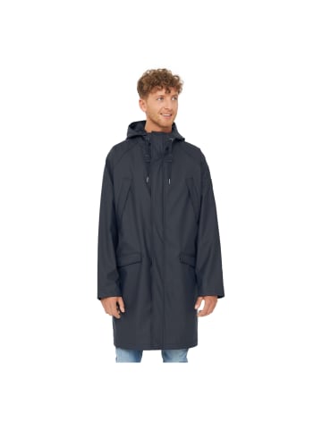Derbe Valby Regenmantel in navy blazer