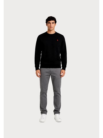 U.S. Polo Assn. Sweatshirt in schwarz