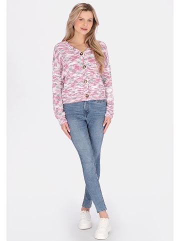 usha BLUE LABEL Women Cardigan in rose multicolor