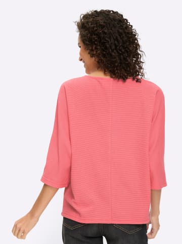 Heine Fledermausshirt in flamingo