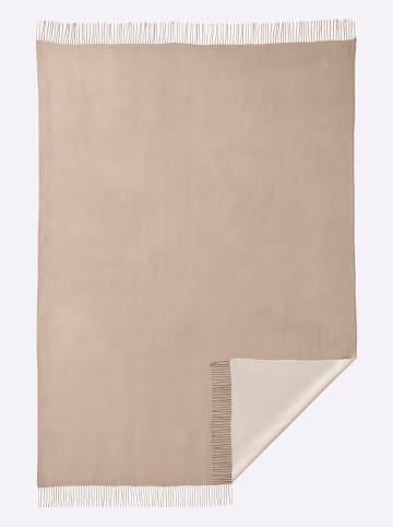 Heine Wohndecke in beige