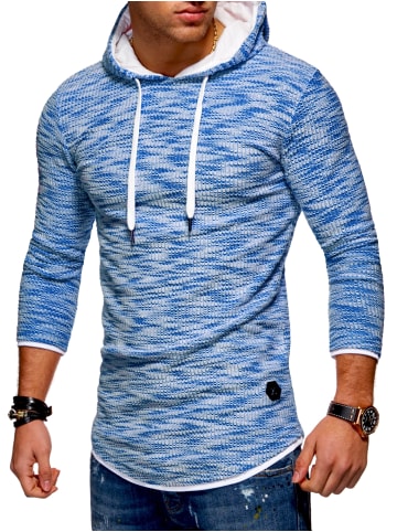 behype Feinstrickpullover B-PHIL in blau