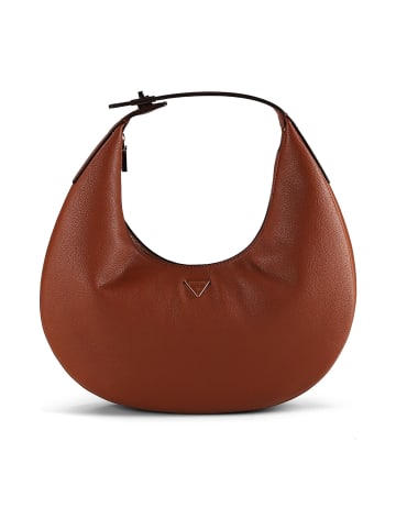 Guess Evie Schultertasche 36 cm in cognac