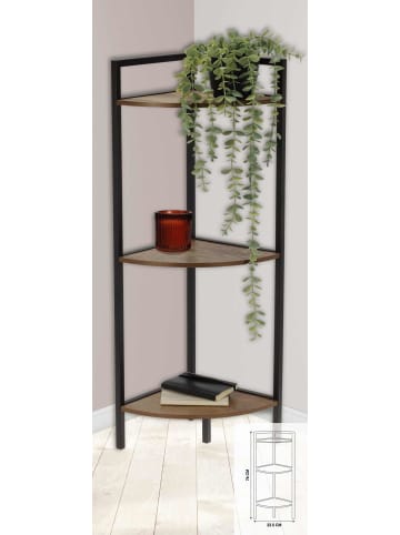 Home&Styling Collection Eckregal in schwarz