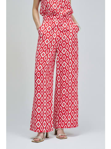 Salsa Jeans Stoffhose Print Hight Rise in Light Pearl V1