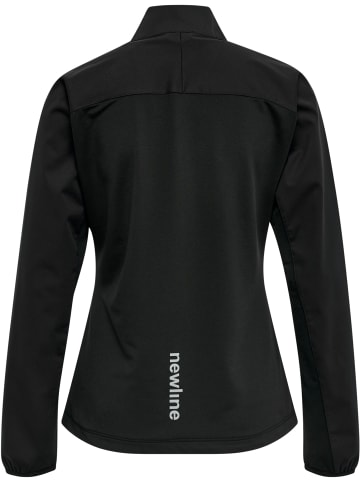 Newline Reißverschluss Jacke Reflektierend Logo Women Core Damen in BLACK