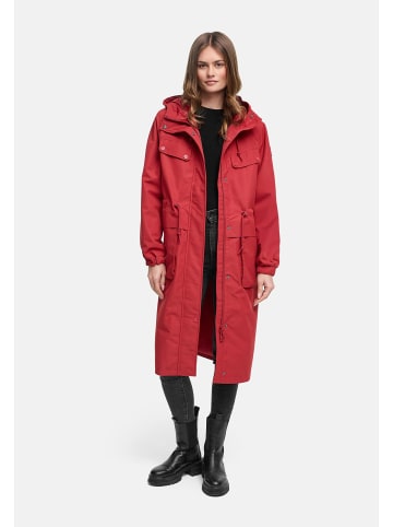 Navahoo Langmantel Kirschwind 14 in Velvet Red