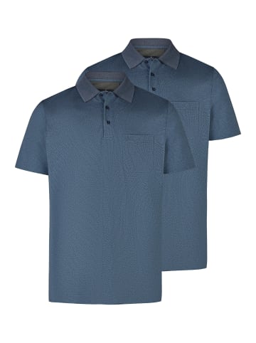 Ragman Poloshirt Basic in Marine