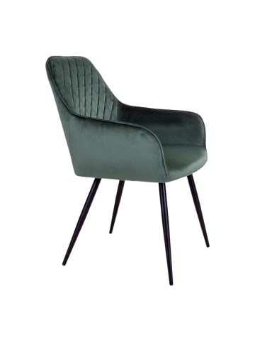 ebuy24 Esszimmerstuhl Hasse Grün 2er Set