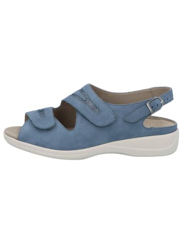 Solidus Komfort Sandalen für Damen in blau
