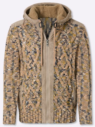 WITT WEIDEN Strickjacke in camel-meliert