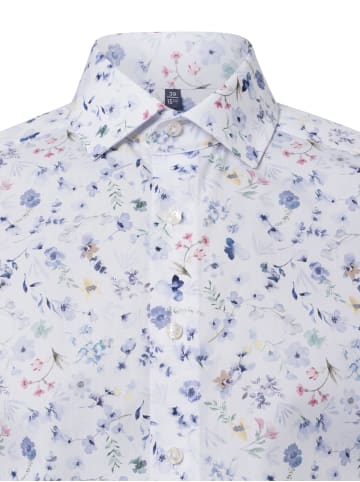 OLYMP  Businesshemd in weiß blau