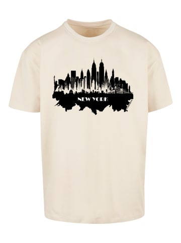 F4NT4STIC T-Shirt Cities Collection - New York skyline in sand