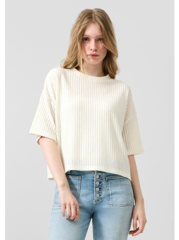 QS T-Shirt in 0200_creme
