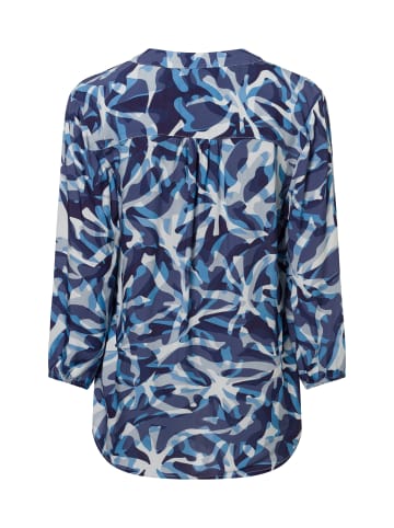 Franco Callegari Bluse Lola in marine blau - 0004