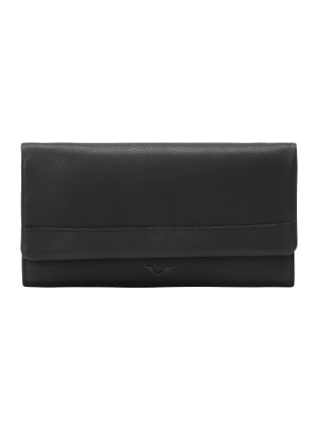 VLD VOi Leather Design 4Seasons Geldbörse RFID Schutz Leder 19.5 cm in schwarz