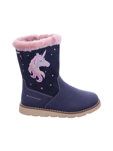 Tom Tailor Stiefel Mit Tex-Membran in blau